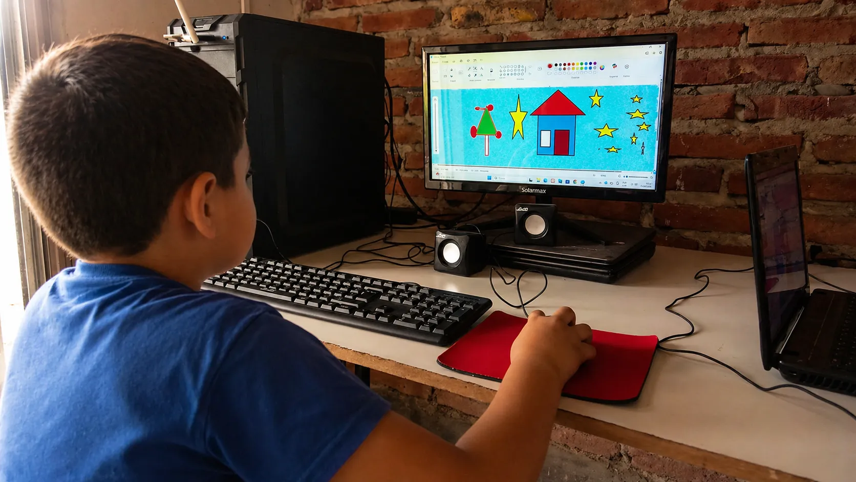 Niños aprendiendo